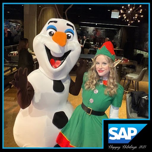 Holiday Elf party character