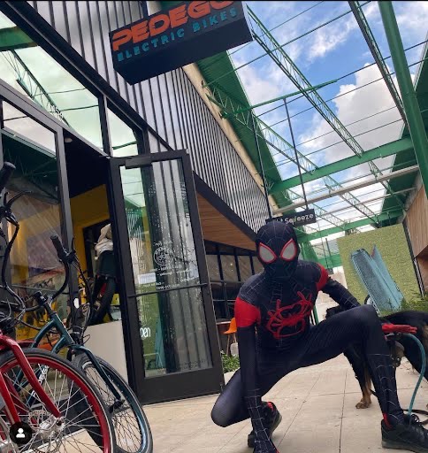 Miles Morales Spider-Man party character