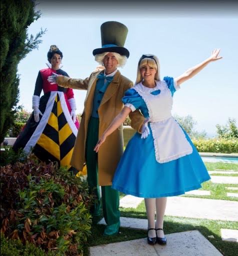 Alice in Wonderland party entertainment