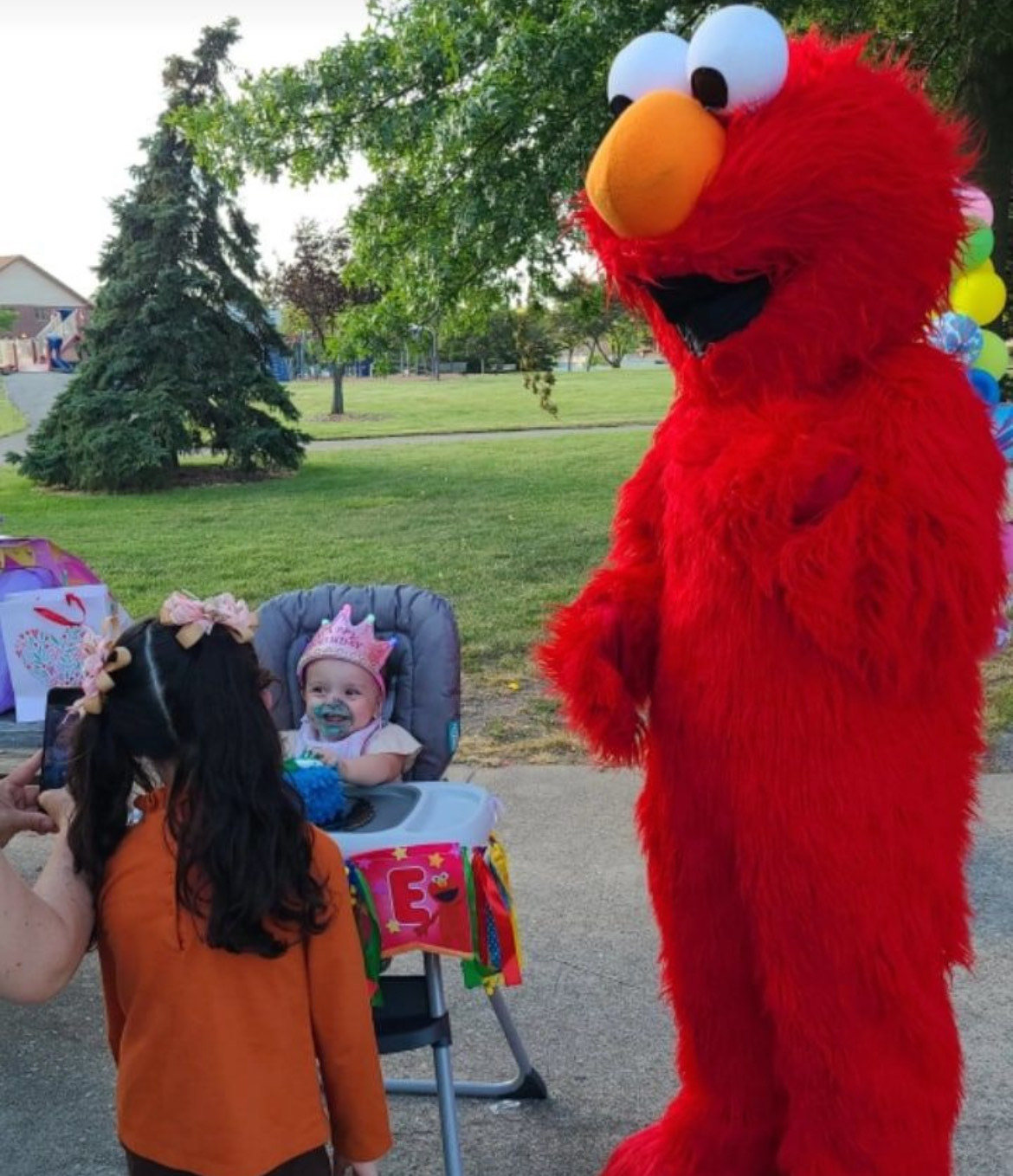 Elmo party entertainment