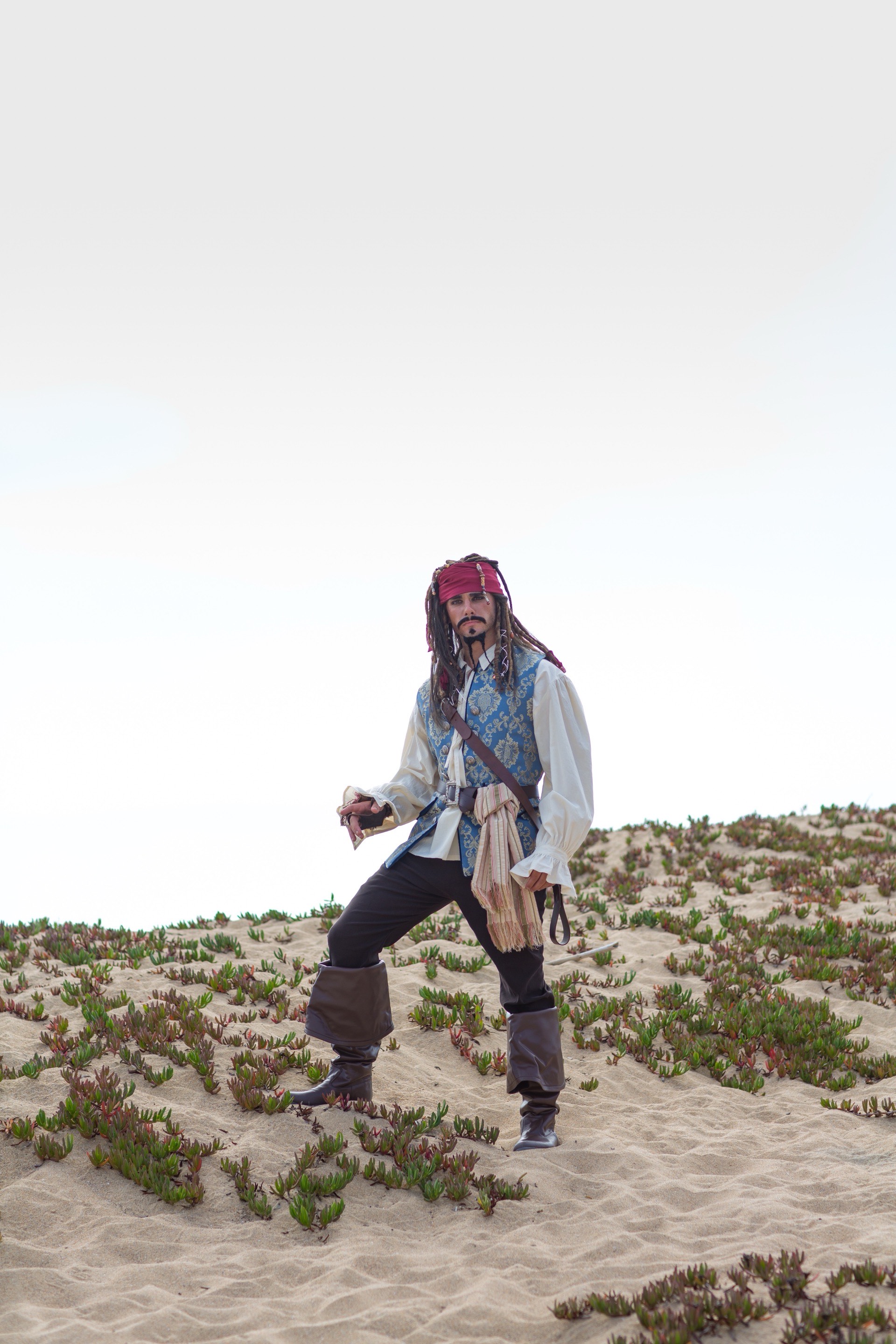 Jack Sparrow character at birthday party
