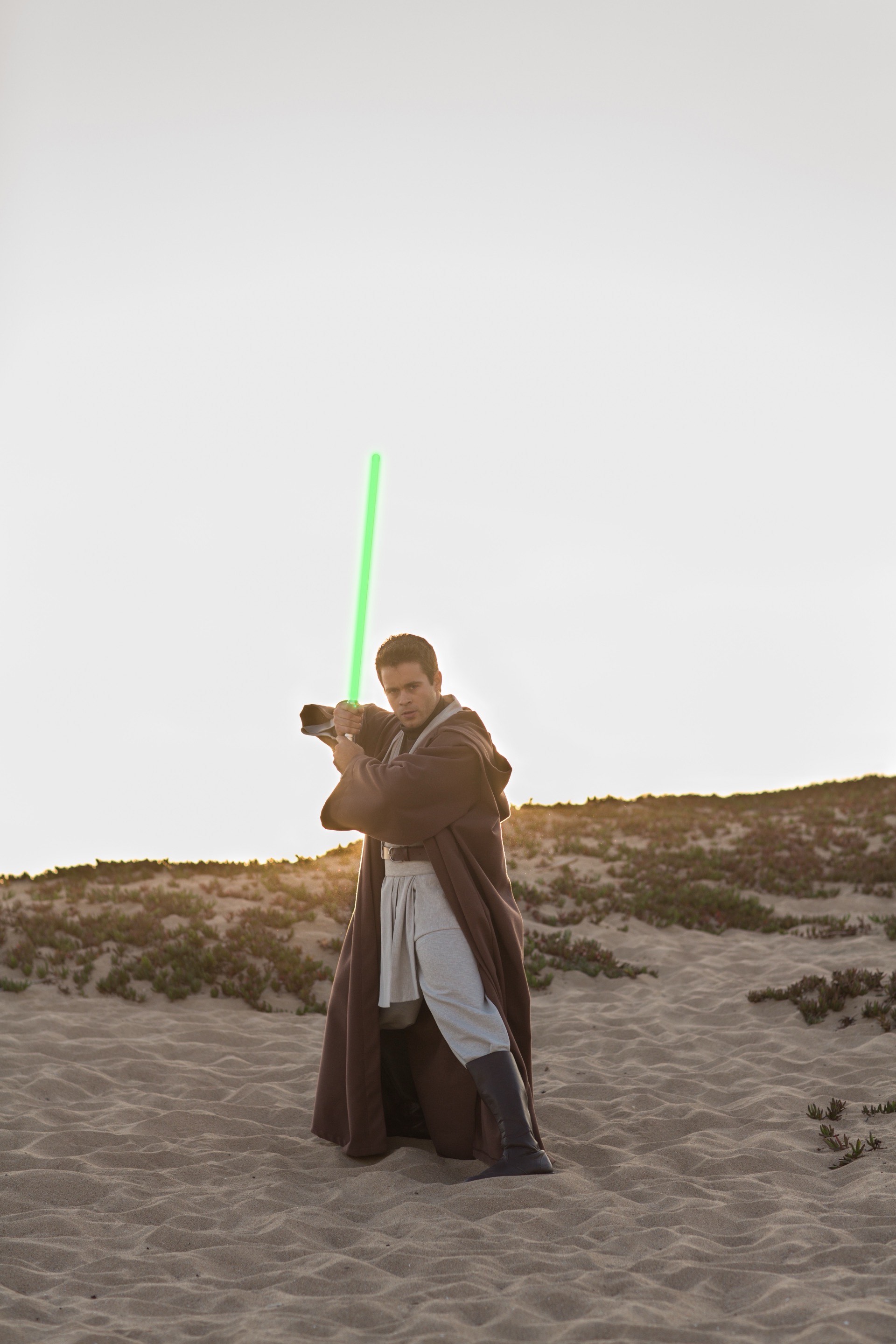 Jedi character at birthday party
