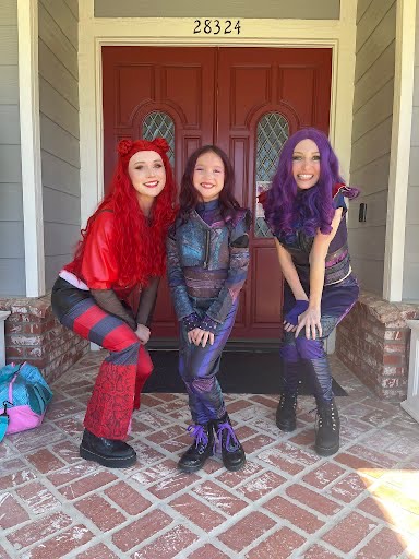 Red Descendants party character