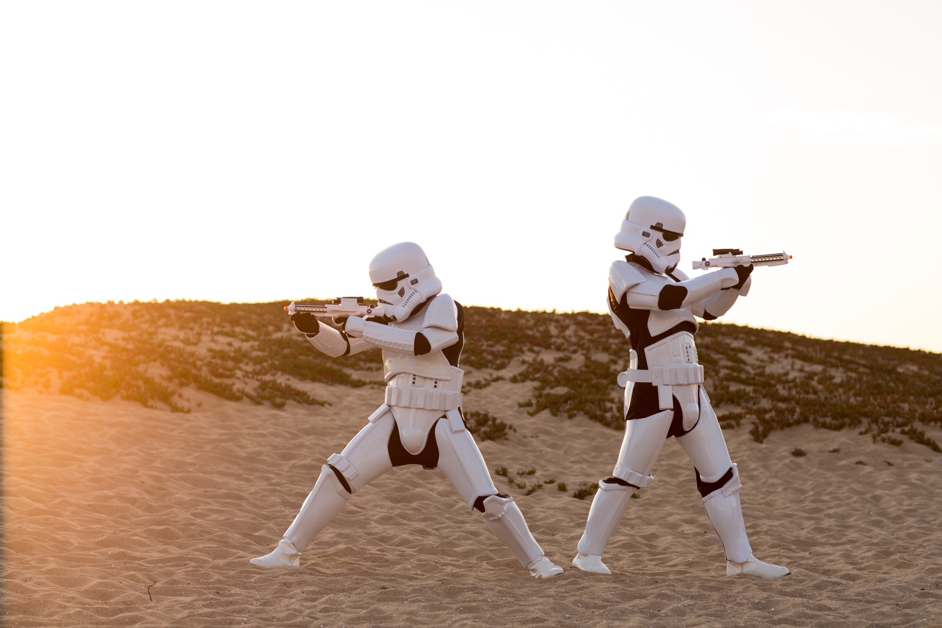 Stormtrooper party entertainment