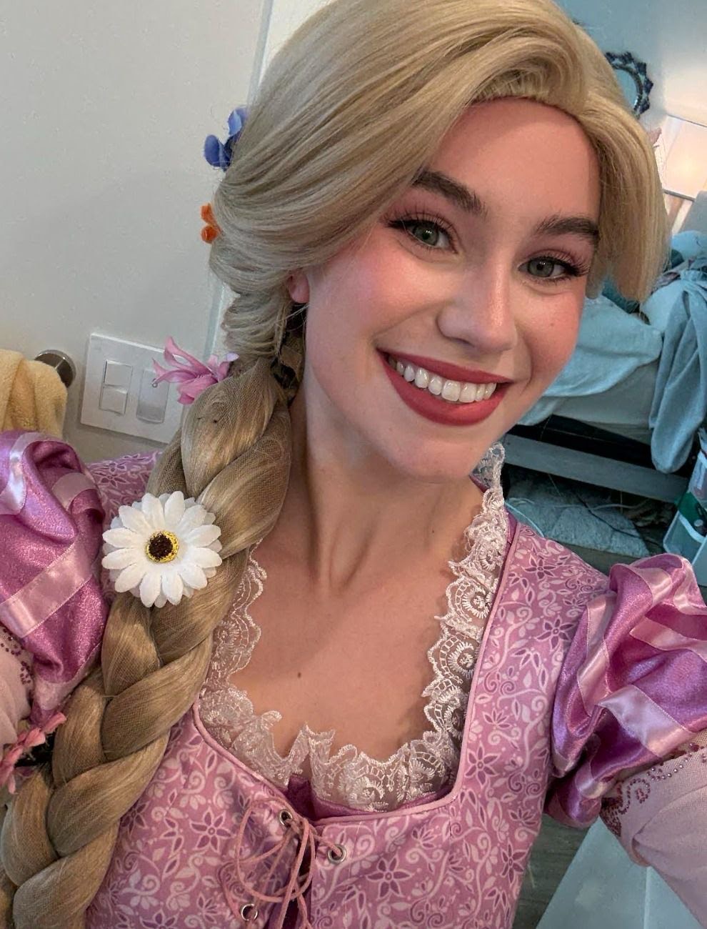 Birthday party character in McKinney