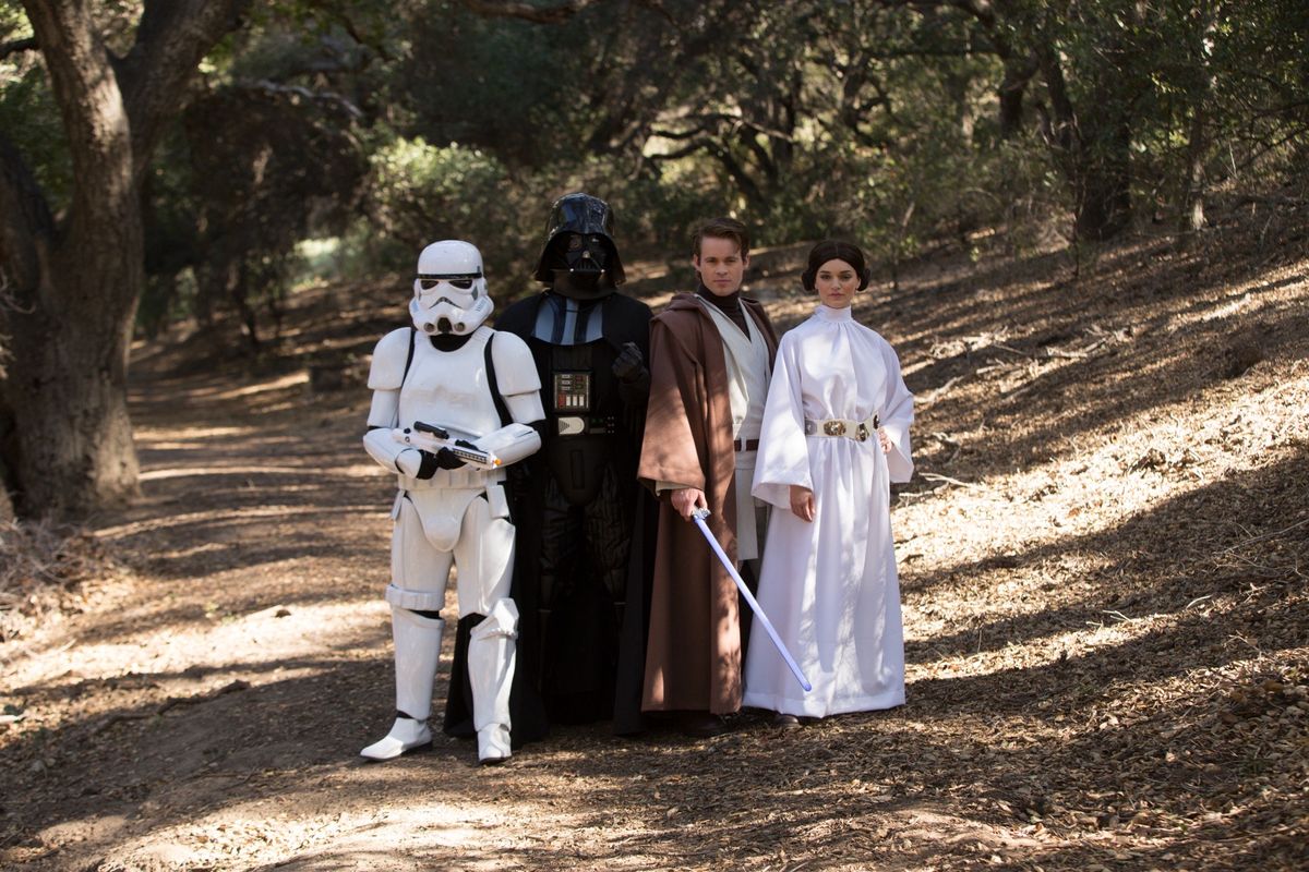 Star Wars party character Houston